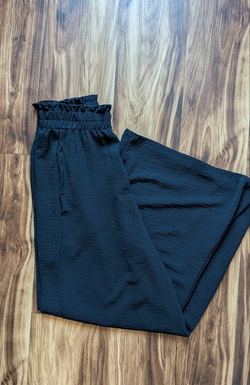 Black Flowy Pants
